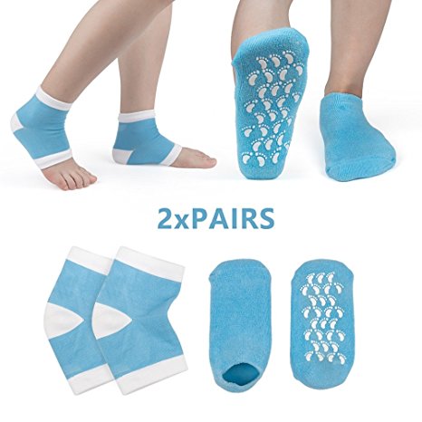 Sisfung Moisturizing Socks Moisturizing Vitamin E and Oil Infused, Cracked Heel Repair, Cosmetic Foot