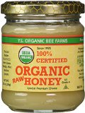 100 Certified Organic Raw Honey 8 oz 226 grams Paste