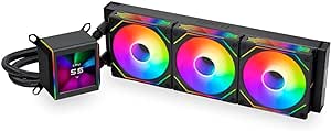 Lian-Li Galahad II LCD CPU Liquid Cooler - Black, 360mm, SL-Infinity Fan