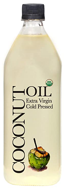 Daana Premium Organic Coconut Oil, Extra Virgin, Cold Pressed, Single Origin, 1L