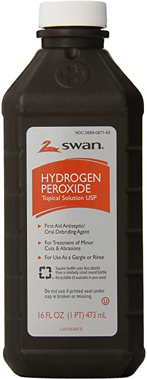 Hydrogen Peroxide Antiseptic Solution 16 Oz