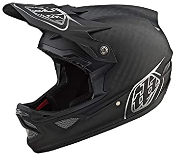 Troy Lee Designs Adult Downhill Mountain Bike Full Face D3 Carbon MIPS Helmet (Small, Midnight Chrome)