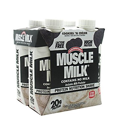 CytoSport Muscle Milk RTD Chocolate 12- 14 oz (414 mL) Bottles