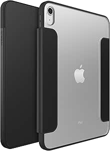 OtterBox Symmetry Folio Case for iPad 10.9-Inch (10th gen 2022), Shockproof, Drop Proof, Slim Protective Folio Case, Tested to Military Standard, Black