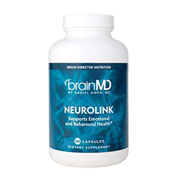 Dr. Amen BrainMD NeuroLink for Emotional and Behavioral Health Supplement 180 count