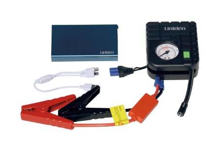 Uniden UPP60 Auto Emergency Power Pack with 6000mAh Jump Starter and Air Pump