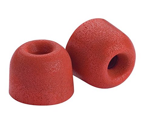 Comply Premium Replacement Foam Earphone Earbud Tips - Isolation T-100 (Red, 3 Pairs, Large)