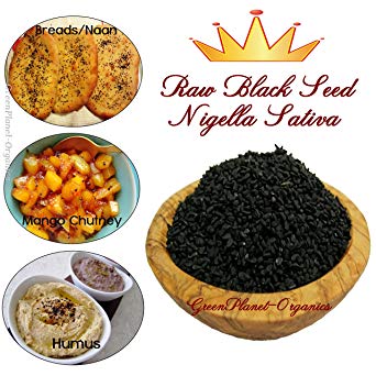Pure Black Seeds Nigella Sativa (Non GMO) 4oz Raw & Fresh Harvested