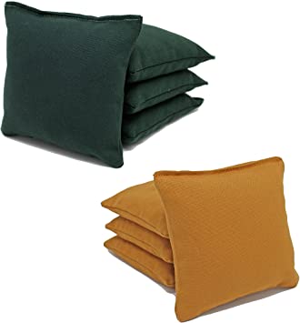 Free Donkey Sports ACA Regulation Cornhole Bags. Set of 8. Corn-Filled. 25 Colors to Choose from