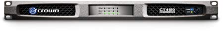 Crown Audio CT4150 4-Channel Rackmount Power Amplifier, 125W/Channel @ 8 Ohms, 1.4V Sensitivity, 20Hz to 20kHz Frequency Response