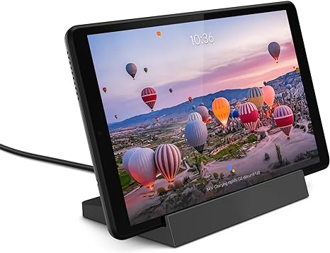 Lenovo Tab M8 (3rd Gen) 8" Tablet, WiFi, 32GB Storage, 3GB LPDDR4x Memory, 8" IPS 350nits Glossy Touchscreen Display, Octa-Core MediaTek P22T Processor, Android 11, Iron Grey, BROAG Charging Station