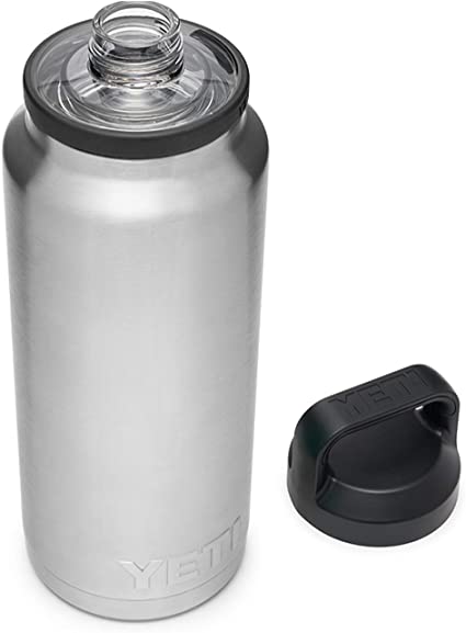 YETI Rambler 36 oz Bottle, Vacuum Insulated, Stainless Steel with Chug Cap