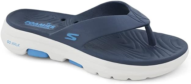 Skechers mens Go Walk 5 - Sit Back Sandal