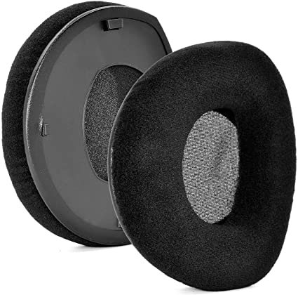 Defean Replacement HDR160 HDR170 HDR180 Ear Pads Ear Cover Velour and Soft Foam Compatible with Sennheiser RS160 RS170 RS180 Headphones (Velour)