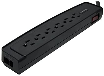 CyberPower 6050S Home Office Surge Protector, 1500J/120V, 6 Outlets, 4ft Power Cord