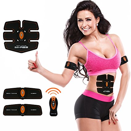 Muscle Toner, Abdominal Toning Belt Abs Training Gear Portable Fitness Machine Exercise For Abdomen/Arm/Leg Support for Men/Women