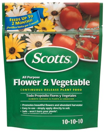 Scotts All Purpose Flower and Vegetable Continuous Release Plant Food 3-Pound
