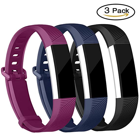 iGK For Fitbit Alta Bands and Fitbit Alta HR Bands, Newest Adjustable Sport Strap Replacement Bands for Fitbit Alta and Fitbit Alta HR Smartwatch Fitness Wristbands