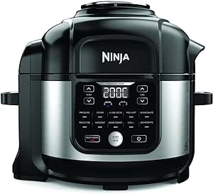 Ninja Foodi 11-in-1 Multi Cooker, 6 Litre Capacity, OP350, Black/Grey