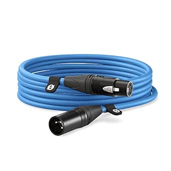 RØDE XLR-3 Premium XLR Cable (3m, Blue)