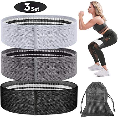 Renoj Booty Bands, Exercise Bands for Legs and Butt, Resistance Bands Set【3 Set】