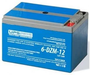 6-DZM-12 12V 12Ah Deep Cycle Sealed Lead Acid Battery for Scooters & eBikes