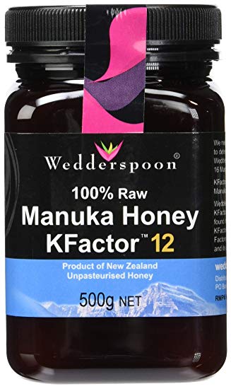 Wedderspoon Organic, Inc., 100% Raw Manuka Honey Active 12+ 500g