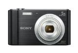 Sony W800B 201 MP Digital Camera Black