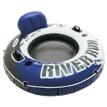 Intex River Run I Sport Lounge Inflatable Water Float 53 Diameter