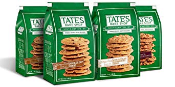 Tate's Bake Shop Thin & Crispy Cookies Variety Pack, 7 Oz, 4Count