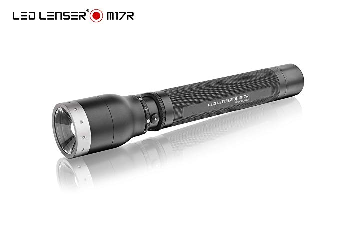 Ledlenser M17R  Rechargeable Multi-Function LED Torch (Black) - Hard Case, 8317R