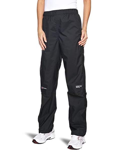 Berghaus Women's Paclite Gore-Tex Waterproof Trousers Short Pants - Black