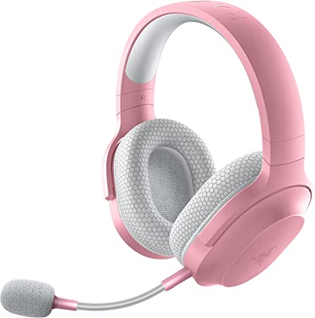 Razer Barracuda X Wireless Gaming & Mobile Headset (PC, Playstation, Switch, Android, iOS): 2022 Model - 2.4GHz Wireless   Bluetooth - Lightweight 250g - 40mm Drivers - 50 Hr Battery - Quartz Pink