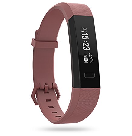 Boltt Beat HR Fitness Tracker with 3 Months Personalized Health Coaching (Deep Red)