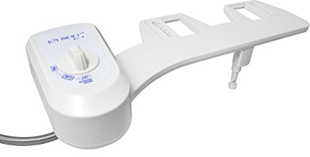 Joy Bidet C-1. Cold Water. Non-Electric. Toilet Attachment. (Now with Braided Metal Hose) by Joy Bidet