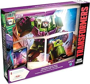 Transformers TCG: Devastator Deck | Ready-to-Play Deck | 46 Cards Incl. Devastator’s Combiner Team