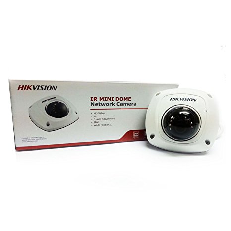 Hikvision International version 3mp IP66 Vandal Proof Weatherproof DS-2CD2532F-IS 4mm IR Mini Dome with Audio SDCard Slot and IP Security Camera