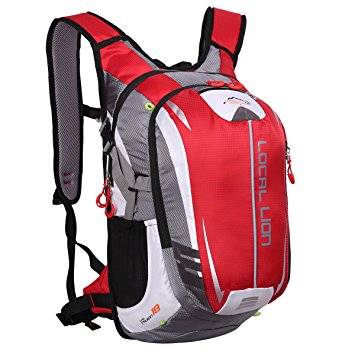 LOCALLION Cycling Backpack Riding Backpack Bike Rucksack Outdoor Sports Daypack for Running Hiking Camping Travelling Ultralight Men Women 18L