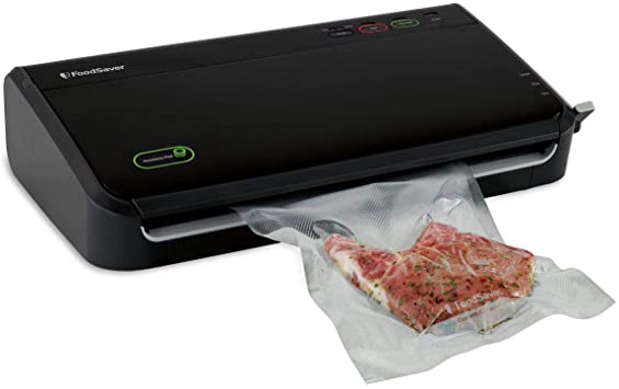 FoodSaver FM2100-33H Vacuum Sealing System with Handheld Fresh Sealer & Bonus Roll, Black