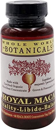 Whole World Botanicals, Royal Maca Vitality, 60 Capsules