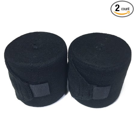 Russian Knee Wraps with Velcro for Weightlifting, Crossfit
