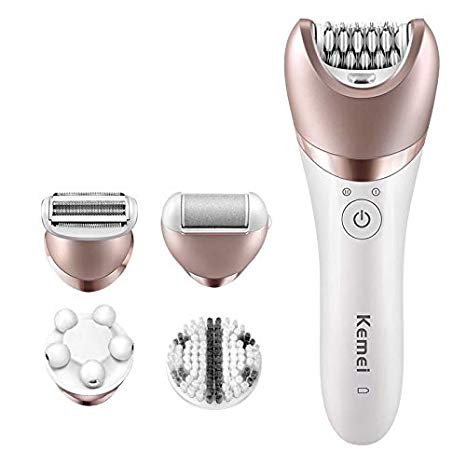 Painless Women's Hair Remover Shaver Trimmer - Effective Epilator and Hair Removal for Leg Arm Face Lip Bikini Armpits and Body - for a Flawless and Thorough Clean Skin