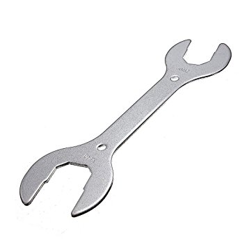 Buycitky Bike Bicycle Scooter Headset Wrench 30-32mm x 36-40mm Fork Spanner Repair Tool
