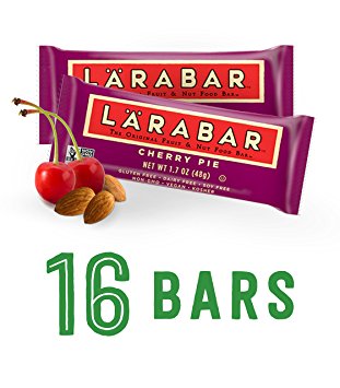 Larabar Gluten Free Bar, Cherry Pie, 1.7 oz Bars (16 Count)