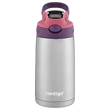 Contigo 2084790 AUTOSPOUT Water Bottle, 13 oz, Eggplant & Punch