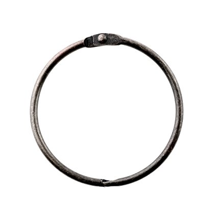 Simple Slide Shower Rings in Oil Rubbed Bronze