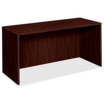 HON BL Laminate Series Credenza Shell - Desk Shell for Office, 60w x 24d x 29h, Mahogany (HBL2123)