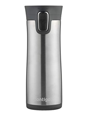 Contigo AUTOSEAL Premium Pinnacle Stainless Steel Travel Mug, 14 oz., Cool Gray