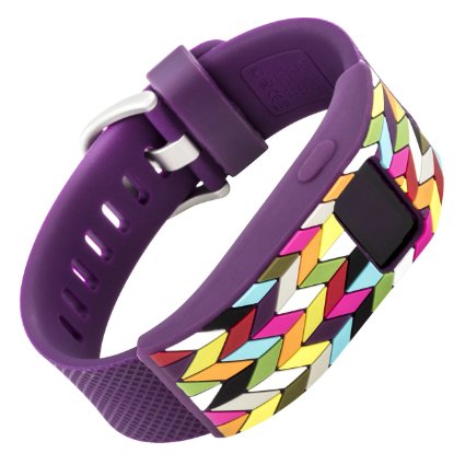 French Bull - Fitbit Charge/Fitbit Charge HR Slim Designer Sleeve - Band Cover
