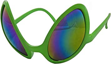 FancyPants FunTime Green Alien Glasses Eyes Close Encounters Sunglasses